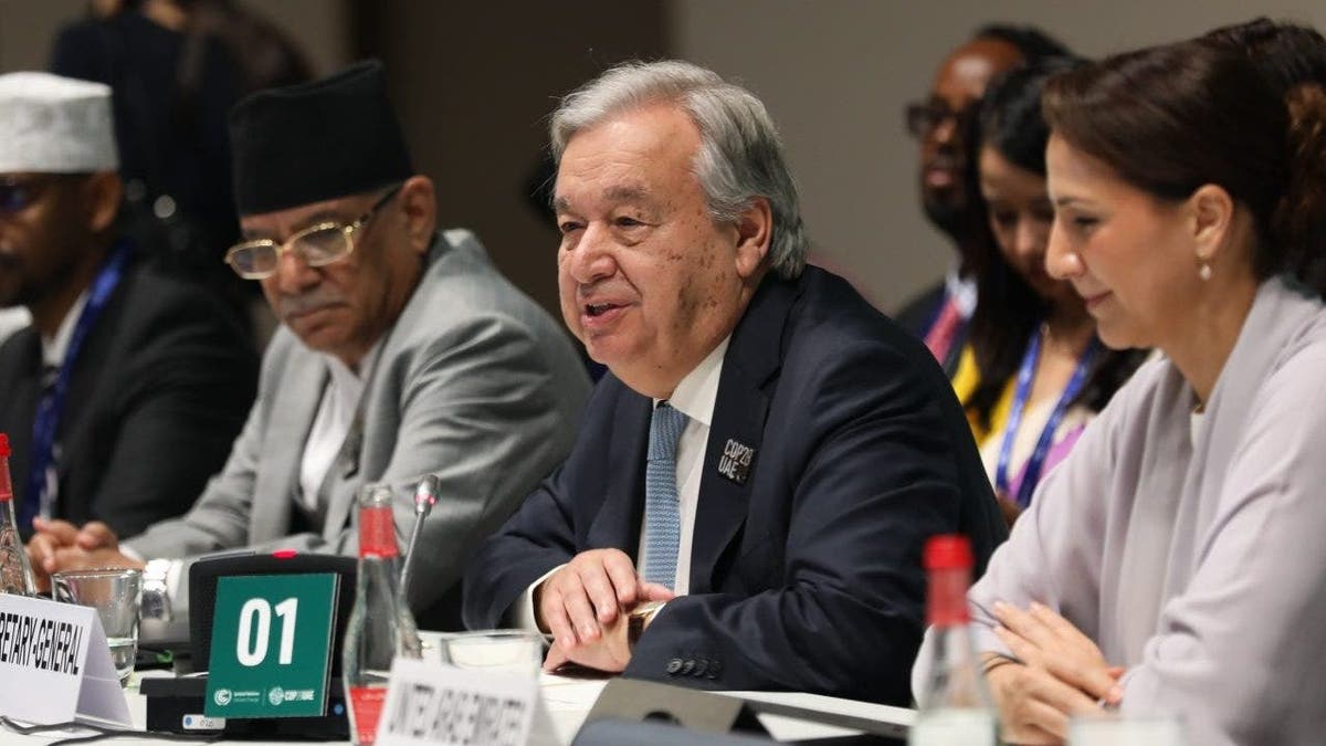 António Guterres speaking