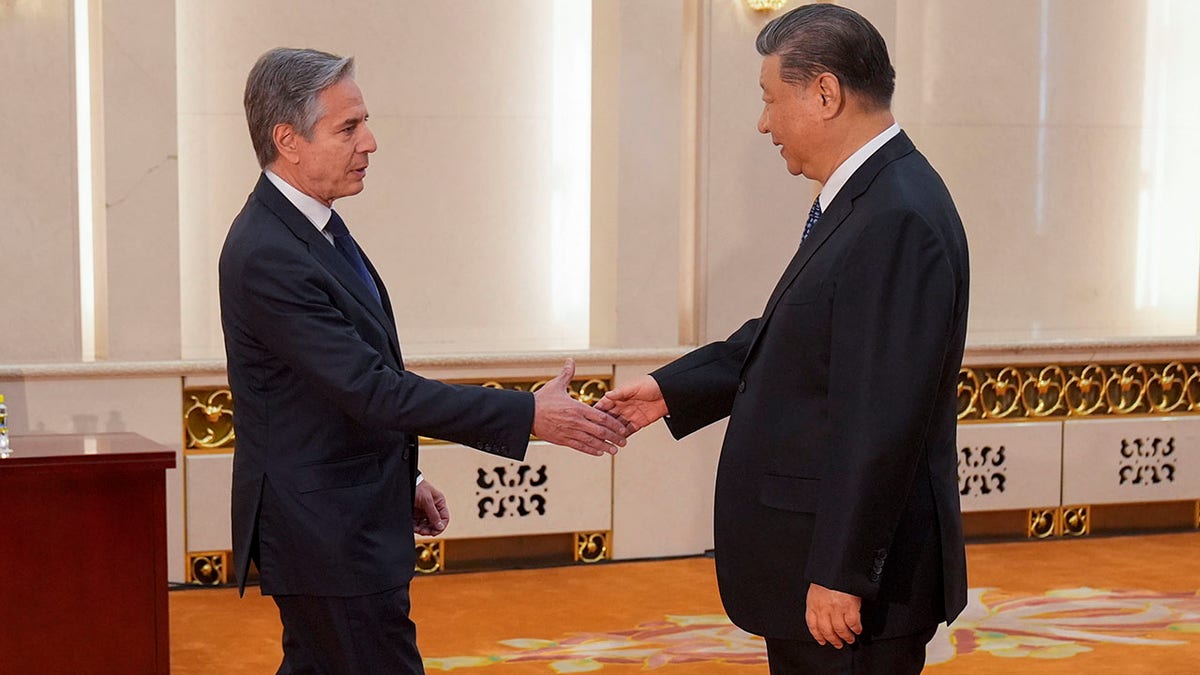 Blinken meets China's president