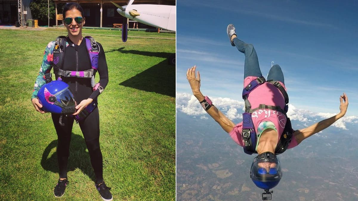 Skydiver Carolina Muñoz Kennedy