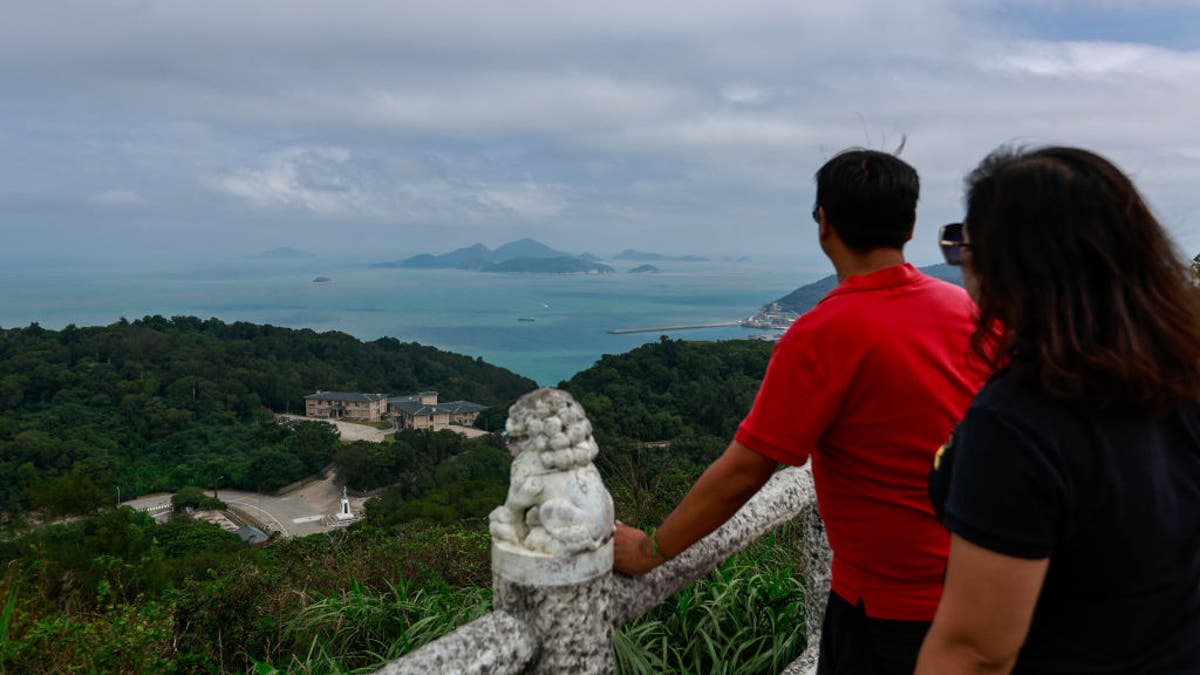 view of Taiwan