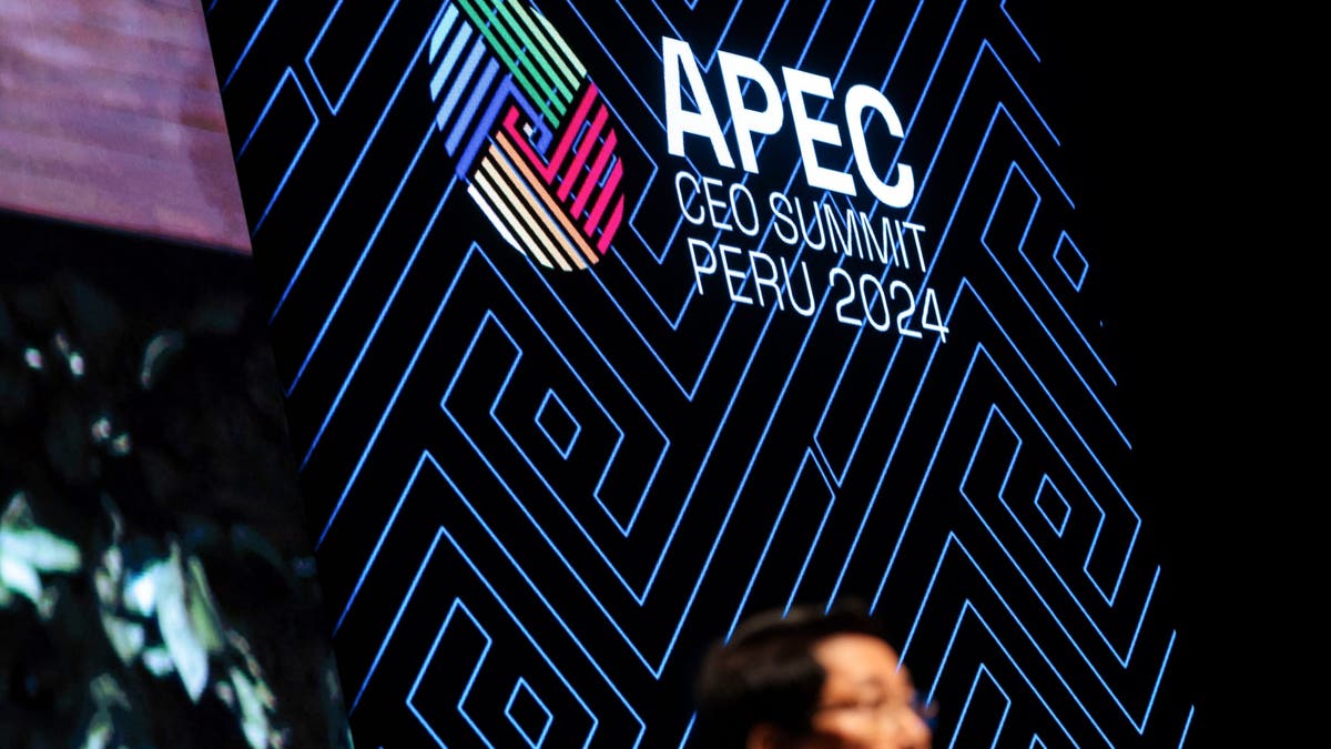 Signage at the Asia-Pacific Economic Cooperation Summit