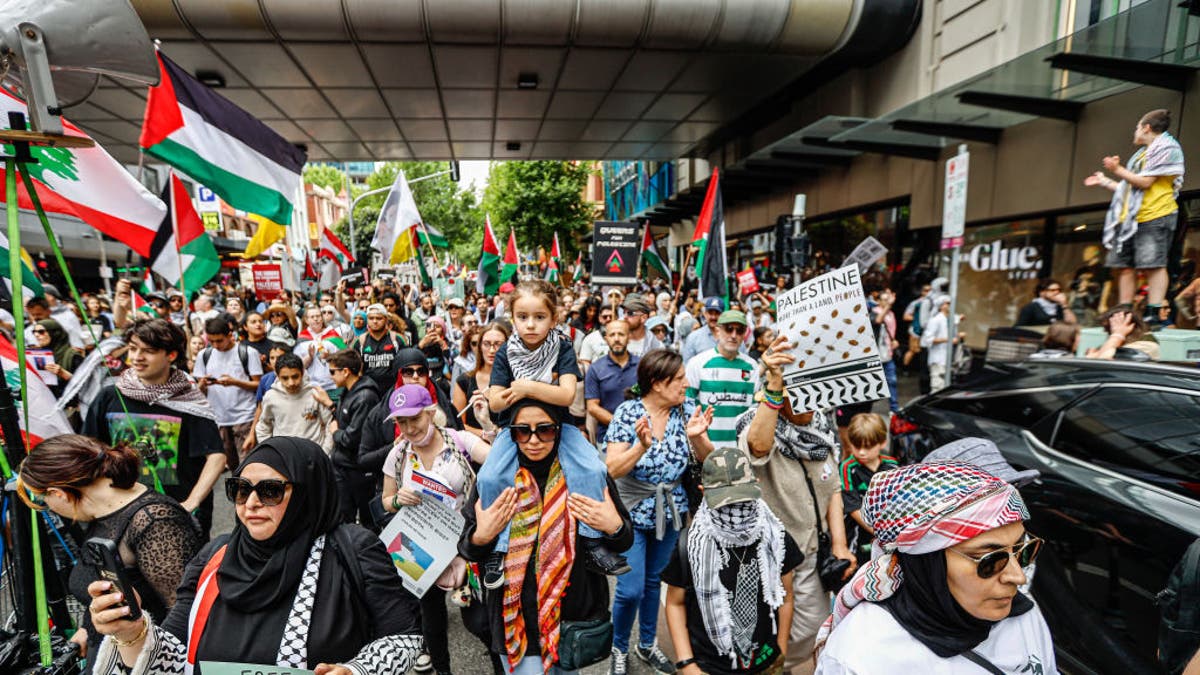 anti Israel protest