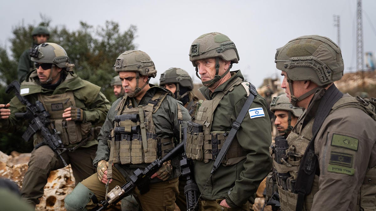 Halevi in Lebanon surrounded by others