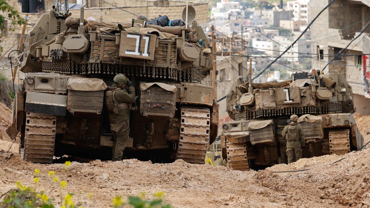 IDF anti-terror operation in Jenin.