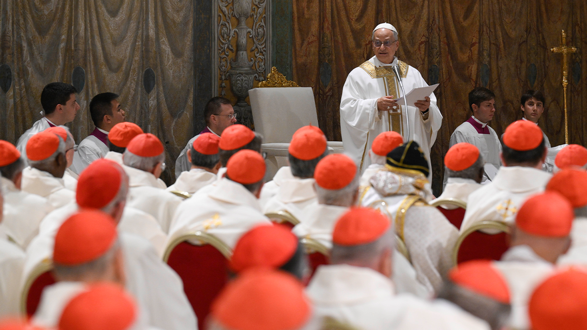 Pope Leo first homily