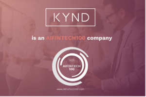 KYND Named Among Global AI FinTech Innovators in 2025 AIFinTech100 List