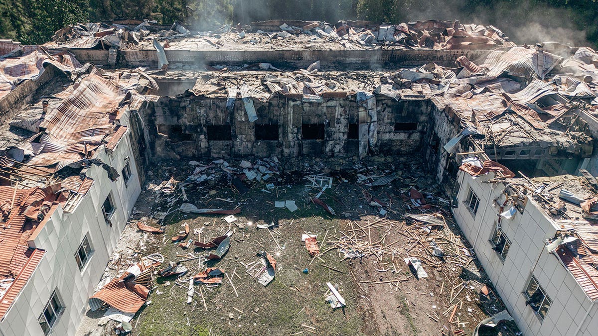 Drone strike on Sumy injures family