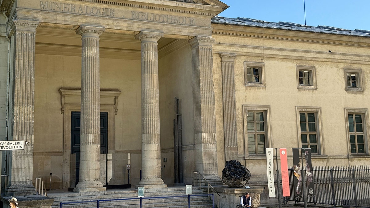 Outside view of museum in Paris, France