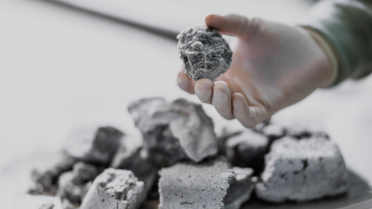 Rare earth minerals in South Africa.