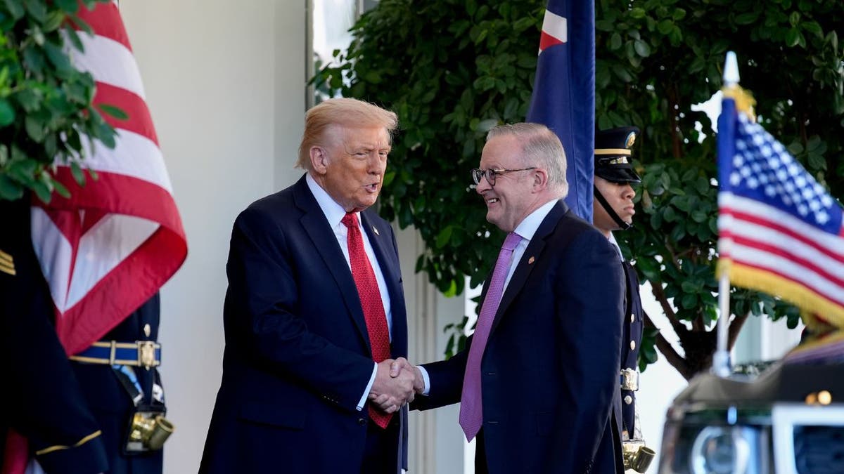 Trump meets with Albanese