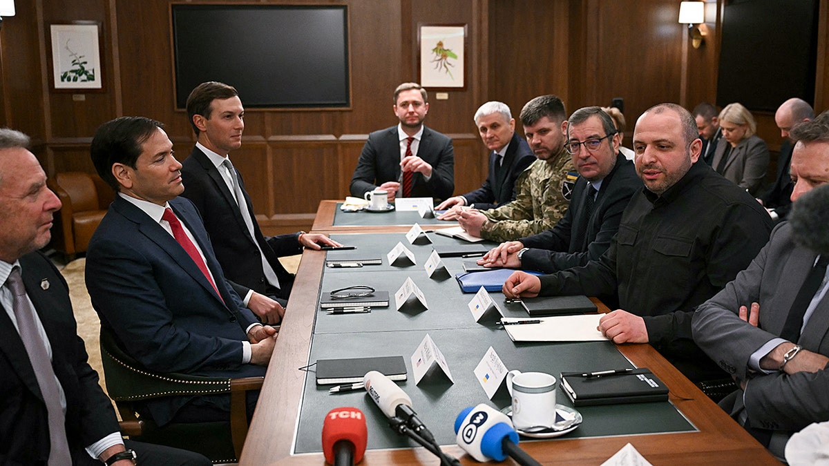 U.S.-Ukraine meeting on Russia's war with Ukraine.