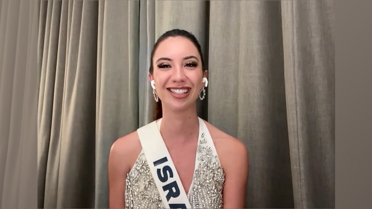 Miss Israel speaking to Fox News Digital.