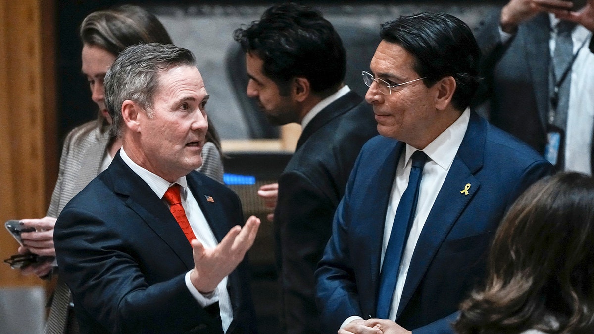 Mike Waltz speaks to Danny Danon