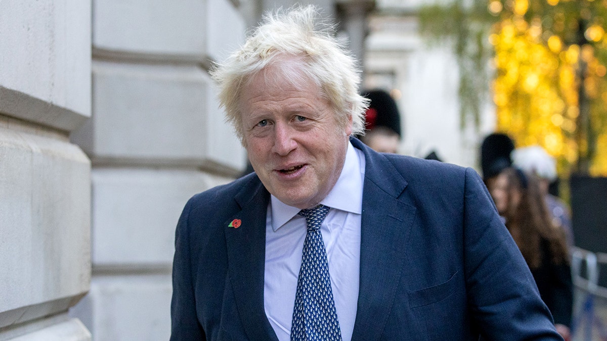 UK Prime Minister Boris Johnson