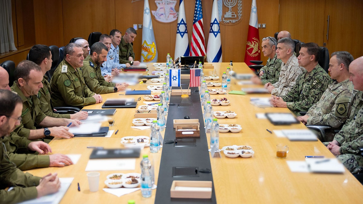 CENTCOM Chief Brad Cooper in Israel