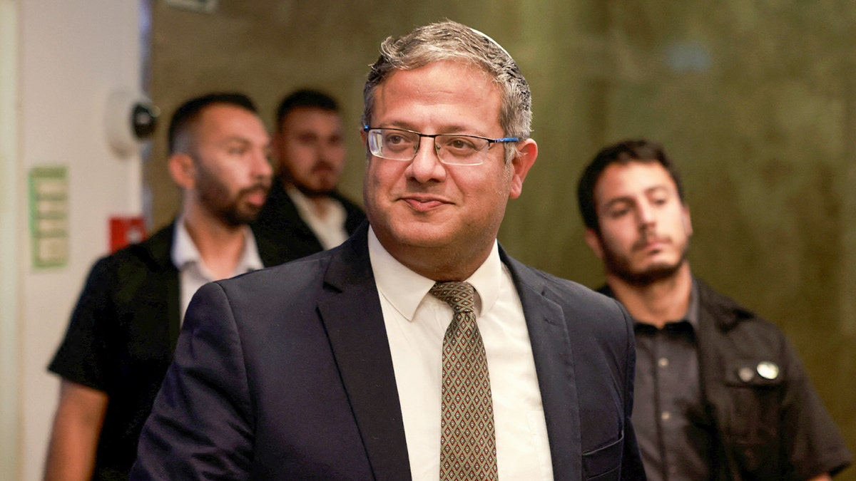 Israel's National Security Minister Itamar Ben-Gvir