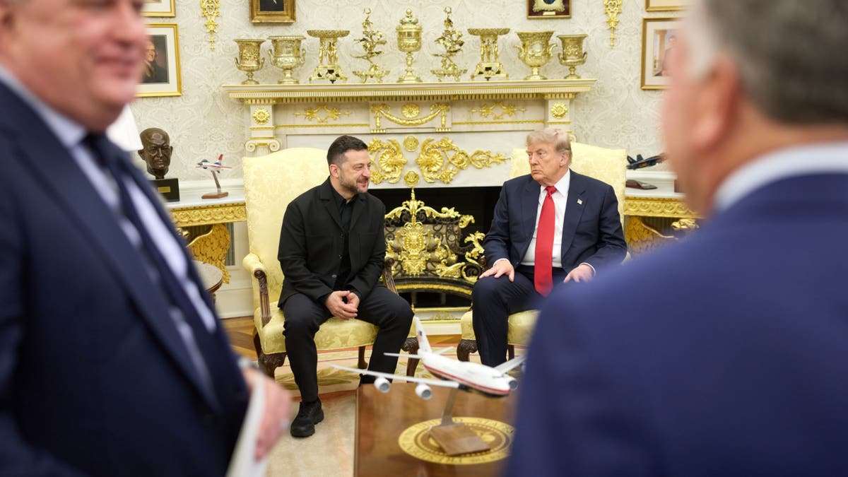 Volodymyr Zelenskyy visited the Oval Office and President Donald Trump this week.