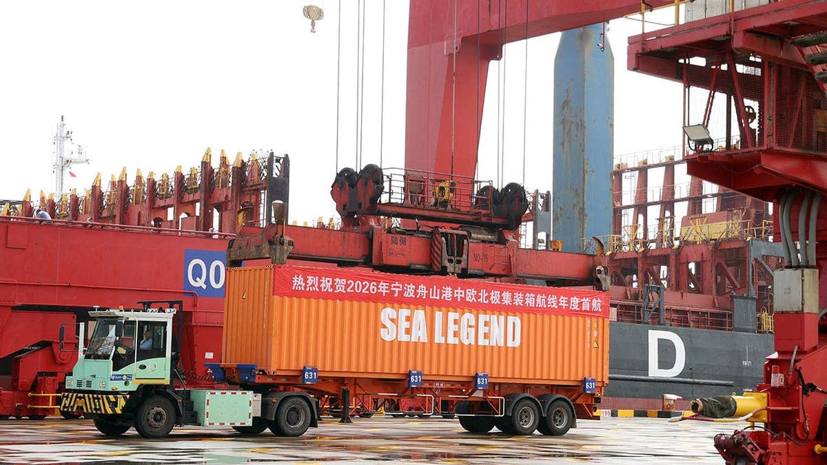 China-Europe Arctic Container