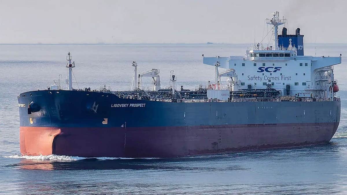 The Russian Aframax tanker Ligovsky