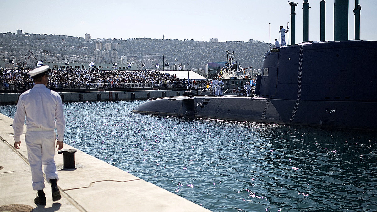 INS Tanin, a Dolphin AIP class submarine