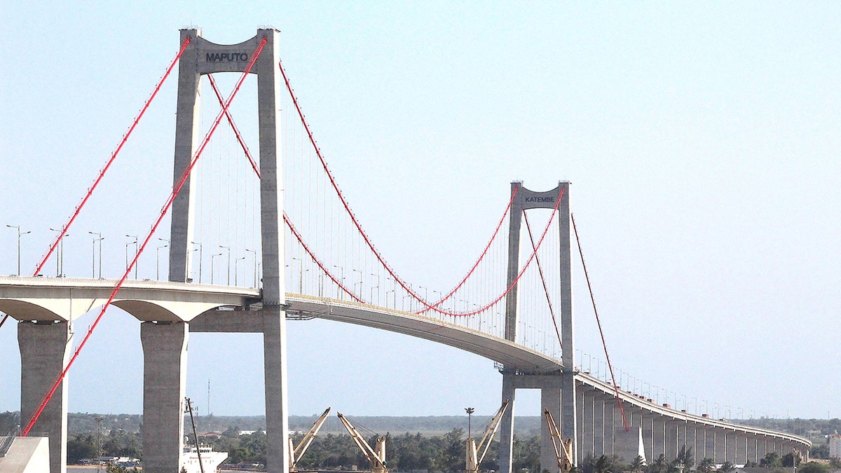 Chinese made bridge in Africa