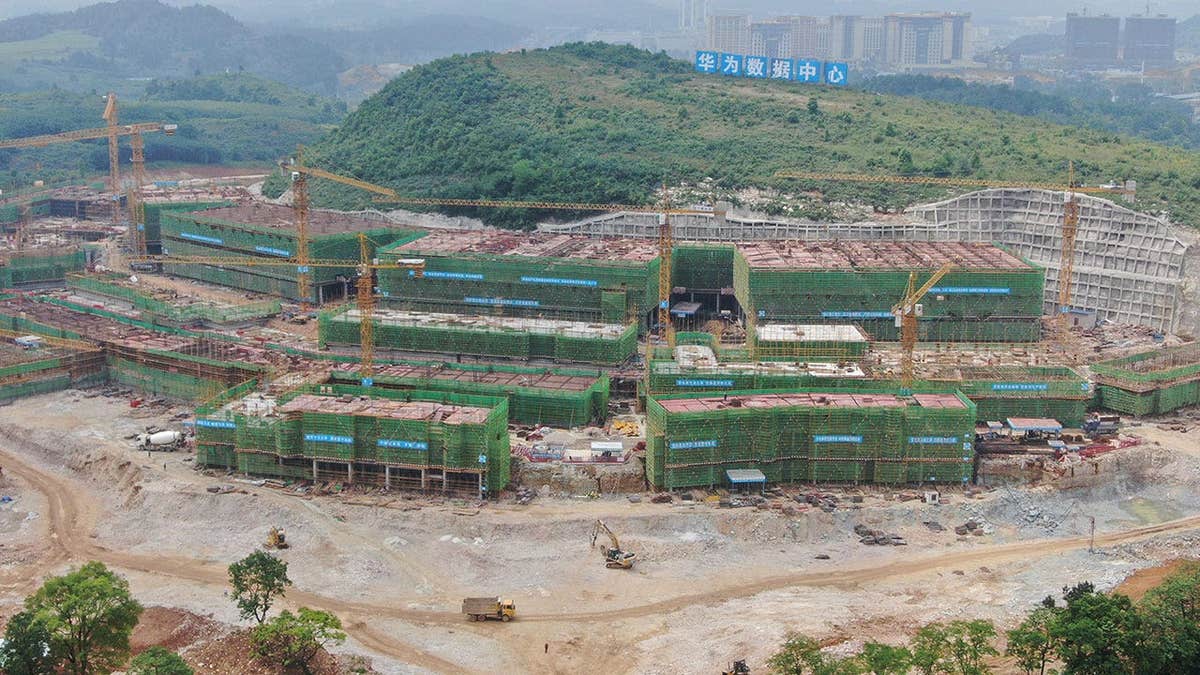 Huawei Technology Co's new data center is seen under construction in Guian New Zone, in southwestern China's Guizhou province