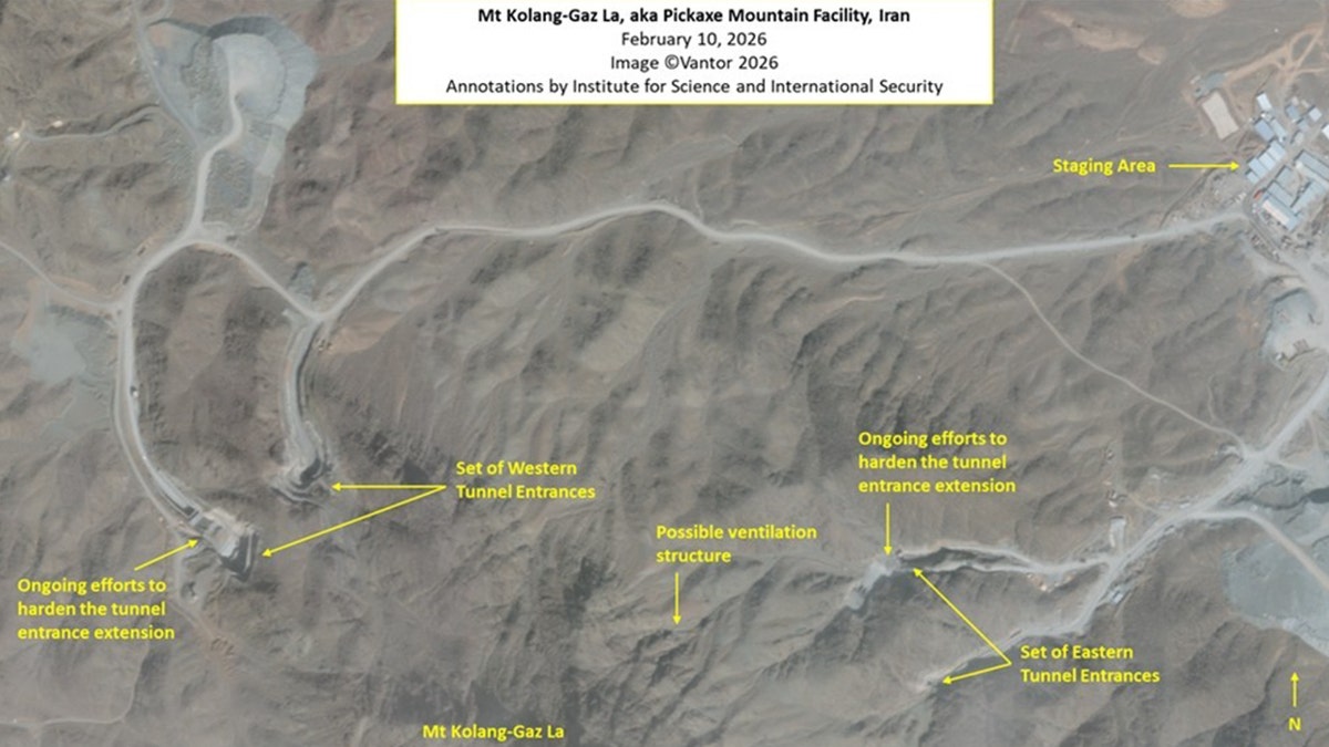 Iran satellite imagery