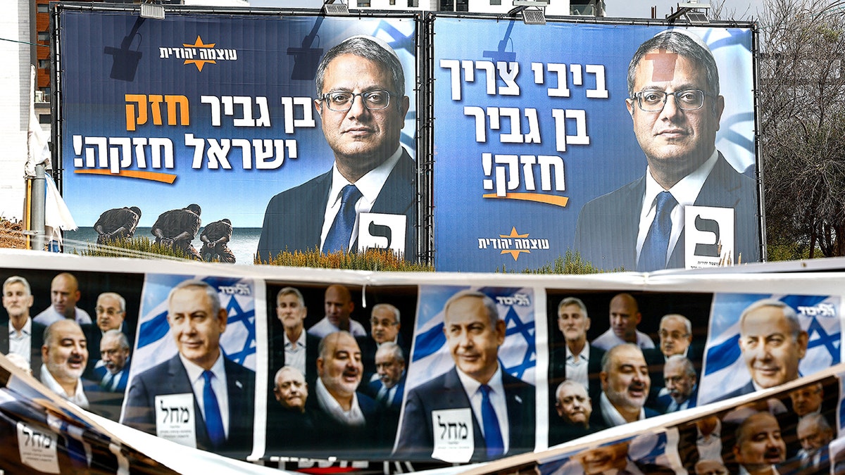Itamar Ben Gvir election poster