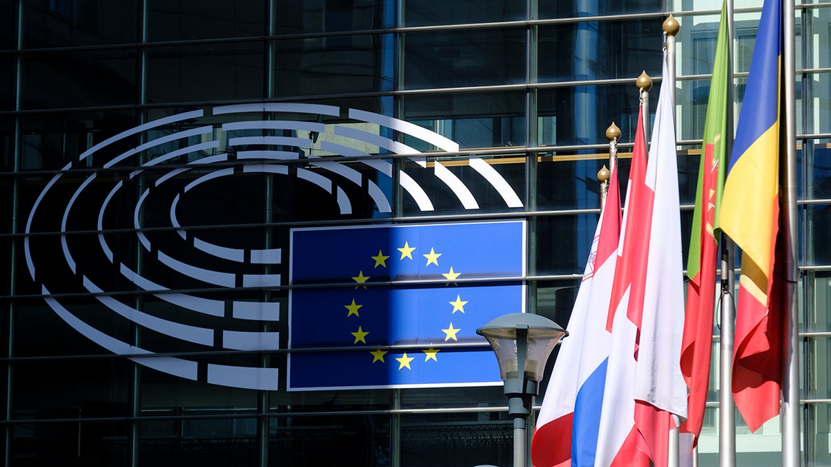 European Parliament In Brussels