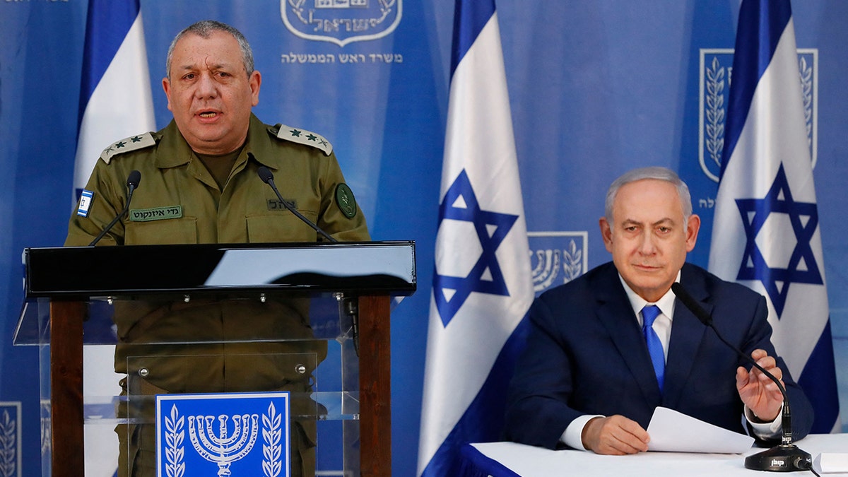 Eisenkot and Netanyahu